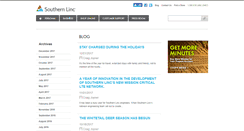 Desktop Screenshot of blog.southernlinc.com